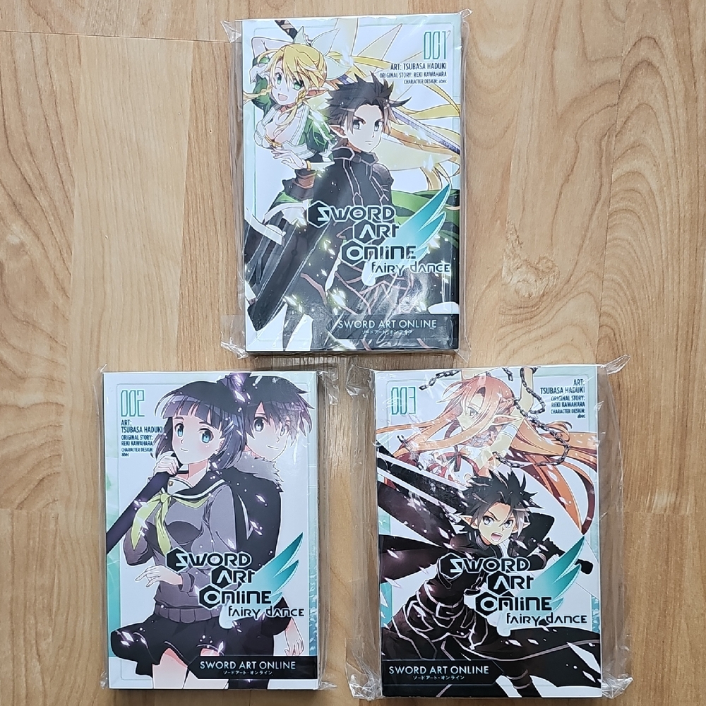 Sword Art Online Fairy Dance Manga Set